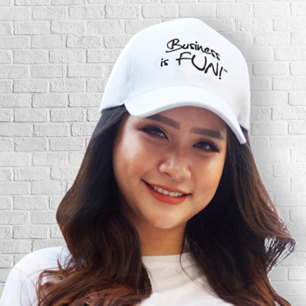 RATYO Merchandise - Topi Business is Fun - Putih