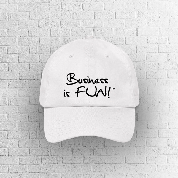 RATYO Merchandise - Topi Business is Fun - Putih